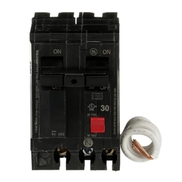 Picture of HENKEL LOCTITE THQL2130GFTP ABB Q-Line THQL2130GFTP 30A Double Pole Circuit Breaker • 30 Amp Double Pole Ground Fault Breaker with Self-Test • 120/240 VAC 2-Pole Ground Fault Circuit Interrupter • GFCI Interrupter (EA)