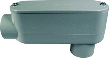 Picture of Cantex Industries 5133666U Cantex 5133666 Conduit Outlet Body, Pvc, Lb (EA)