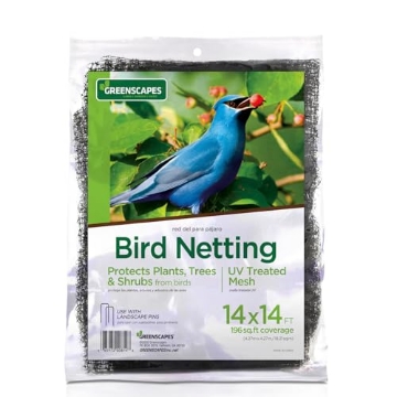 Picture of HANES COMPANIES INC 46658 Greenscapes Bird Netting and Fencing Reusable Tree/Shrub Barrier, 14 ft x 14 ft ,Gray (EA)
