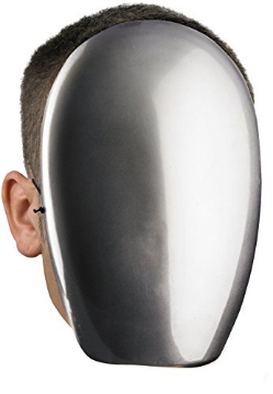 Picture of Disguise DG39340 No Face Chrome Mask Costume Accessory (EA)