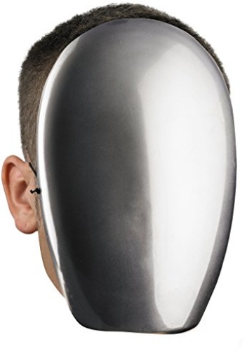Picture of Disguise DG39340 No Face Chrome Mask Costume Accessory (EA)