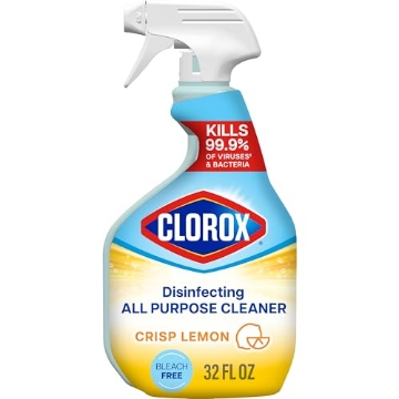 Picture of CLOROX(R) 60044 Clorox Disinfecting All Purpose Cleaner, Bleach Free, Crisp Lemon, 32 Fluid Ounces (Pack May Vary) (CT-9-EA)
