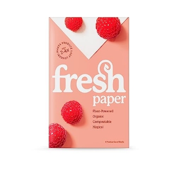 Picture of FRESH PAPER 9103 FRESHPAPER Keeps Fruits & Vegetables Fresh for 2-4x Longer, 8 Reusable Food Saver Sheets for Produce (1 Pack), Made in the USA by The FRESHGLOW Co (EA)