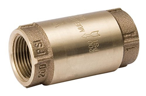 Picture of Mueller 101-304NL Proline 101-304NL Low Lead Bronze In-Line Check Valve, 3/4" (EA)