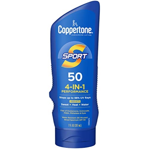 Picture of BEIERSDORF INC 48213 Coppertone SPORT Sunscreen Lotion Broad Spectrum SPF 50 (7 Fluid Ounce) (Packaging may vary) (EA)