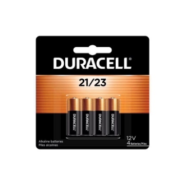 Picture of DURACELL(R) MN21B4PK DURACELL Alkaline 12-Volt 12 Volt Security Battery 21/A23 4 pk - Total Qty: 6; Each Pack Qty: 4; Total Items Rec: 24 (PK-6-EA)