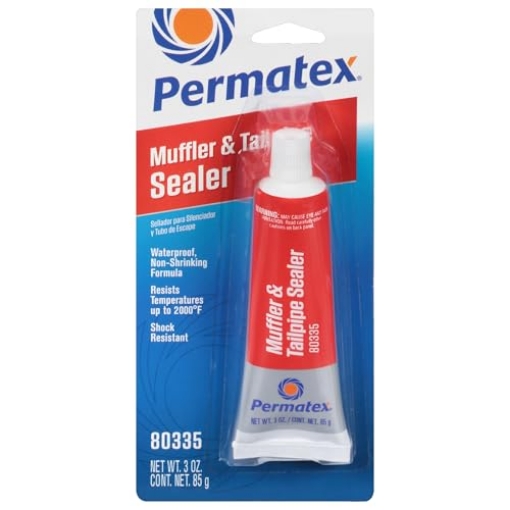Picture of Permatex 80335 Permatex 80335 Muffler and Tailpipe Sealer, 3 oz., Plastic, 1 Count (Pack of 1) (EA)