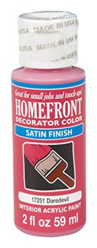 Picture of HOMEFRONT 17251 Homefront Satin Daredevil Hobby Paint 2 oz. (PK-3-EA)