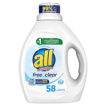 Picture of ALL 2731958 All Liquid Laundry Detergent, Free Clear for Sensitive Skin, 88 Fluid Ounces, 58 Loads (EA)