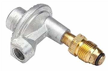 Picture of Mr. Heater, Inc. F273759 Mr. Heater 90 degree Low Pressure Propane Regulator with POL (EA)