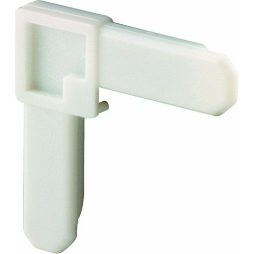 Picture of Prime PL14274 Prime-Line White Plastic 3/8 in. W x 3/4 in. L Screen Frame Corner 1 pk (EA)