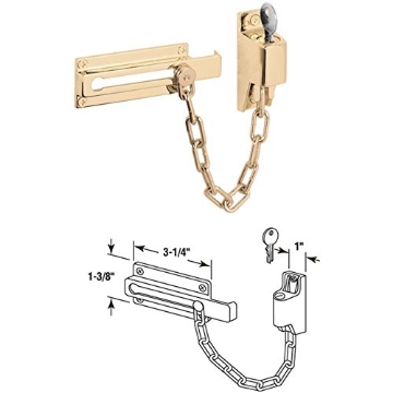 Picture of Prime U9912 GUARD DOOR CHAIN+LOCK PB (EA)