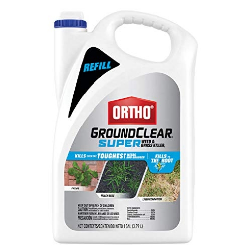 Picture of THE SCOTTS MIRACLE-GRO COMPANY 4652905 Ortho GroundClear Super Weed & Grass Killer1: Refill, Fast-Acting, See Results in Hours, For Patios and Landscaped Areas, 1 gal. (EA)