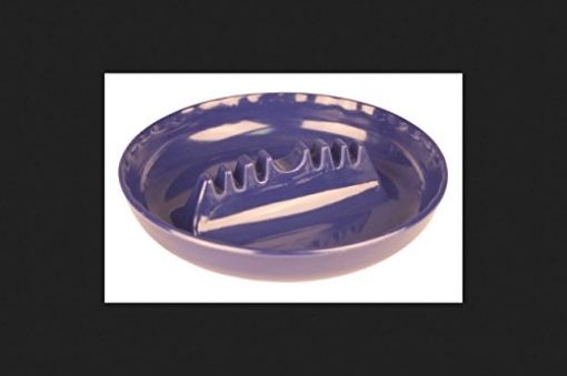 Picture of GESSNER 6121 Fox Run Black Melamine Plastic Ashtray (PK-12-EA)