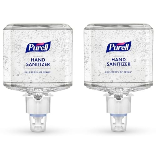 Picture of PURELL 5063-02 PURELL Advanced Hand Sanitizer Gel, Refreshing Gel, 1200 mL Hand Sanitizer Refill for PURELL ES4 Manual Dispenser (Pack of 2) - 5063-02 (CT-2-EA)
