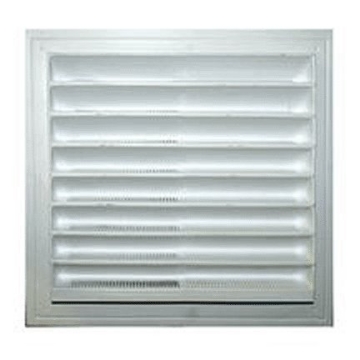 Picture of LL BUILDING PRODUCTS SL8X8 Master Flow 8 in. W x 8 in. L White Plastic Wall Louver (EA)
