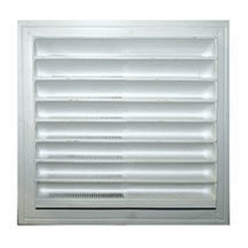 Picture of LL BUILDING PRODUCTS SL8X8 Master Flow 8 in. W x 8 in. L White Plastic Wall Louver (EA)