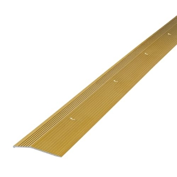 Picture of M-D BUILDING PRODUCTS 79251 M-D Building Products 79251 2 in. X 72 in. Satin Brass Aluminum Fluted Carpet Trim w/Screw Nails (EA)