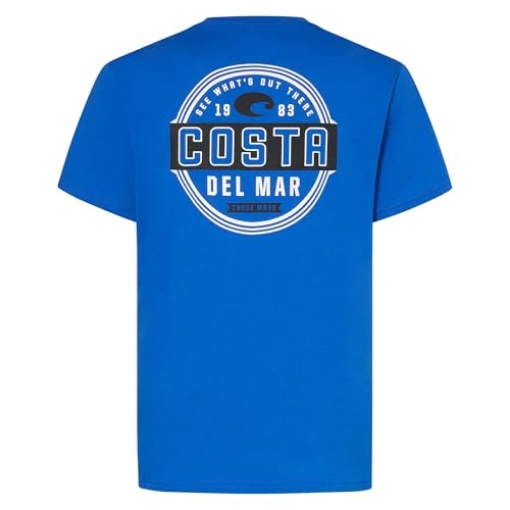 Picture of COSTA FQA400022-6732X Costa Del Mar Mens Prado T-Shirt, Royal Blue, XX-Large (EA)