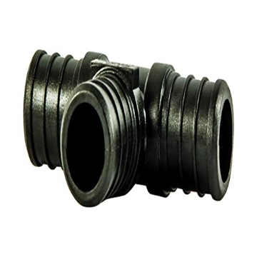 Picture of FLAIR-IT 32827 Ecopoly 32827 PEX Tee, 3/4", 0.75" ID, Crimp, Plastic (Pack of 5) (EA)