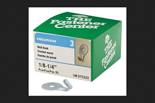 Picture of HILLMAN 370222 Hillman Wall Hook Zinc (EA)