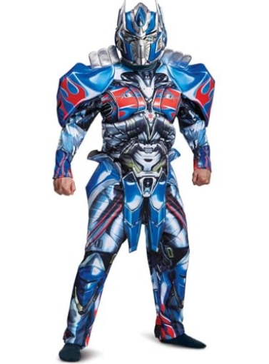 Picture of Disguise DG22462C Disguise Men's Deluxe Transformers 5 Optimus Prime Costume - Transformers Optimus Prime Cosplay Outfit Suit for Adults XL (EA)