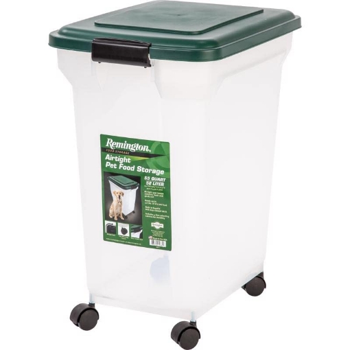 Picture of Remington Accessories 296002 IRIS Remington Plastic 55 qt. Pet Food Container for Universal (PK-6-EA)