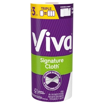 Picture of Viva 55421 Viva Signature Cloth Paper Towels, 141 sheets per Roll, 1 Ct (EA)