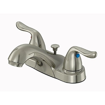 Picture of OakBrook 67499W-6104 Oakbrook Bathroom Sink Faucet Two Handle Brushed Nickel (EA)