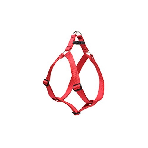 Picture of Lupine Collars & Leads 22544 LupinePet Basics 3/4" Red 15-21" Step In Harness for Small Dogs (EA)