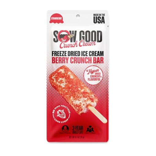 Picture of SOW GOOD 26005271 Berry Crunch Ice Cream Bar 0.7oz (EA)