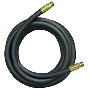 Picture of Apache At Home 98398318 "Apache 98398318 1/2"" x 48"" 2-Wire Hydraulic Hose Male x Male Assembly", Black (EA)