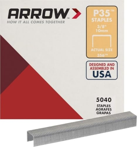 Picture of ARROW FASTENER CO LLC 356 Arrow Fastener 356 Staple 3/8" 10Mm 5M (EA)