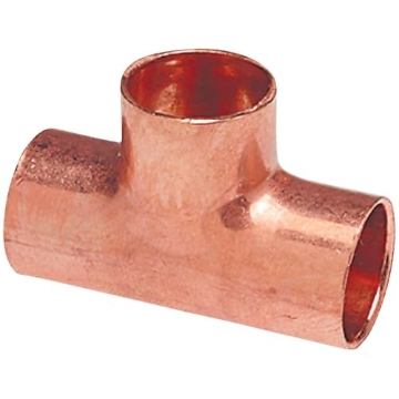 Picture of NIBCO INC W01770C Pipe Fitting, Wrot Copper Tee, 1-1/2-In. (EA)