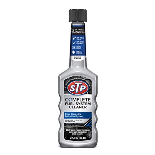 Picture of STP 78568 STP Complete Fuel System Cleaner, Fuel Cleaner Deep Cleans Entire Fuel System, 5.25 Oz, Multicoloured, 1 Count (Pack of 1) (EA)