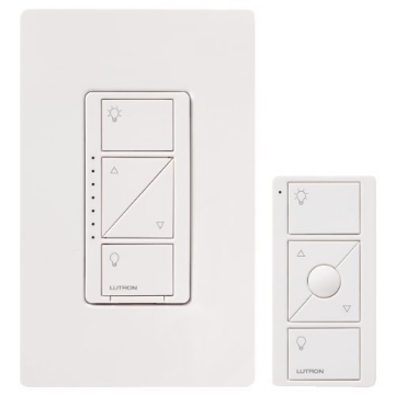 Picture of LUTRON ELECTRONICS CO P-PKG1W-WH-R DIMMER W/ PICO REMOTE (EA)