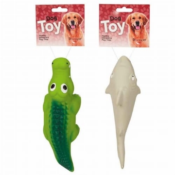 Picture of Boss Products Usa Llc 52557 Boss Pet 52557 Assorted Latex Sea Creature Dog Toy with Squeaker (EA)