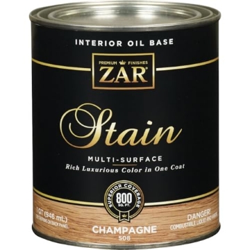 Picture of ZARGES 50812 Zar 50812 1 Quart Champagne Interior Oil Base Stain (PK-4-EA)