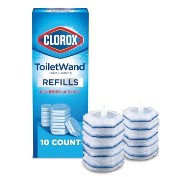 Picture of CLOROX(R) CLO31620 Clorox ToiletWand Toilet Cleaner Refills, Toilet brush, Original, 10 Count (EA)