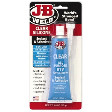 Picture of J B Weld 31310 J-B Weld 31310 All-Purpose RTV Silicone Sealant and Adhesive - 3 oz. - Clear (EA)