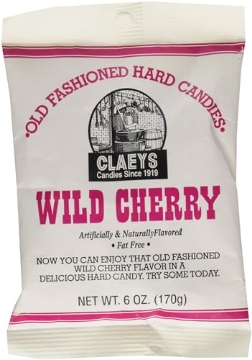 Picture of CLAEYS CANDY INC 651 Claey's Wild Cherry Drops - 6 oz pack (EA)
