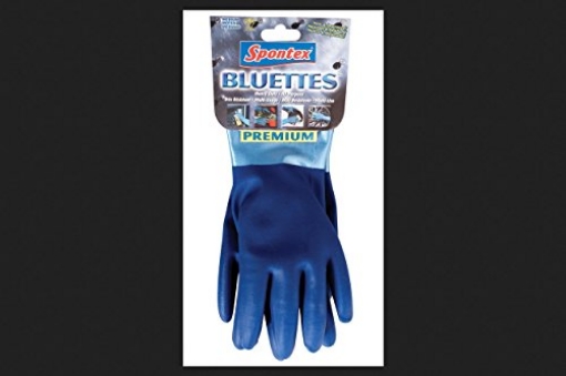 Picture of SPONTEX 20005ZQK SPONTEX 20005 Household Gloves, X-Large, Blue (EA)