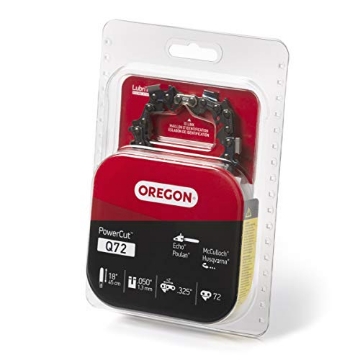 Picture of Oregon Laminations Company Q72 Oregon X-Grind Chainsaw Chain - 0.325in. x 0.050in. fits 18in. Bar, Model Number Q72/20LPX072G (EA)