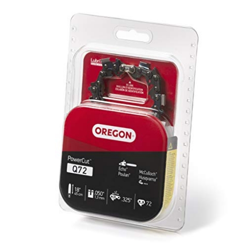 Picture of Oregon Laminations Company Q72 Oregon X-Grind Chainsaw Chain - 0.325in. x 0.050in. fits 18in. Bar, Model Number Q72/20LPX072G (EA)