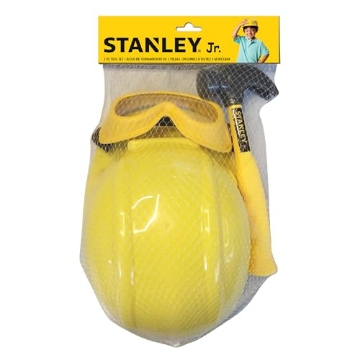 Picture of STANLEY Engineered Fastening RP012-03-SY Red Toolbox Stanley Jr. 3 Piece Pretend Play Toolset (EA)