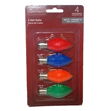 Picture of Celebrations BU4C7OMUA Celebrations STD C7 Multi Ceramic PK4 (EA)