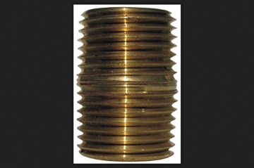 Picture of JMF COMPANY 48978 JMF 1/8 in. MPT Red Brass Close Nipple (PK-2-EA)