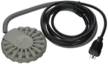 Picture of API BDT250 API® Bird Bath De-Icer | Birdbath Water Heater | Thermostatically Controlled Aluminum Pond Deicer | Made in USA (250 Watt, 1, Count) (EA)