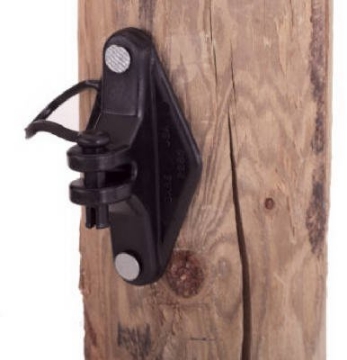 Picture of DARE PRODUCTS INC 2249-25 Dare Products 2249-25 Pinlock Insulator44; Black44; 25 Count (EA)