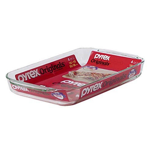 Picture of Pyrex 6001040 PYREX OBLONG BAKE DISH CLR (PK-4-EA)